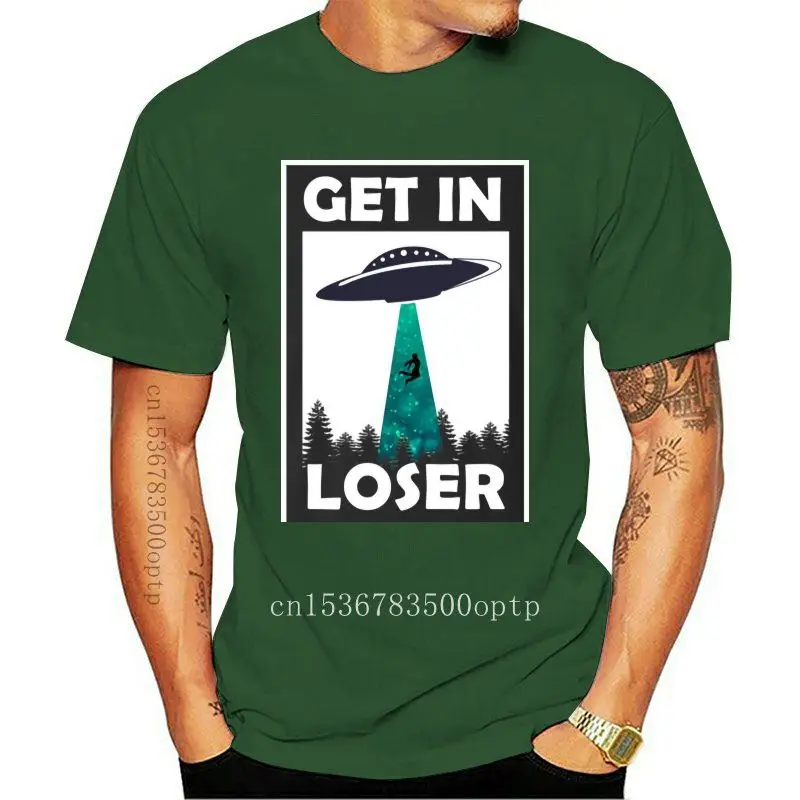 

Забавная футболка «получить в луже», инопланетянин, черная, пришельцы, инопланетянин, Футболка мужская, стильная круглая футболка