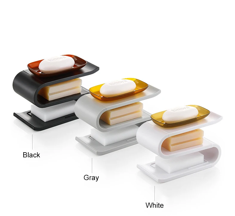 S образная сушилка для мыла настенная полка без отверстий органайзер кухни и