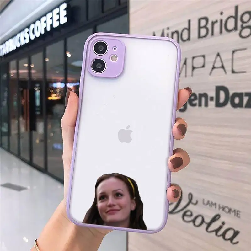 

Gossip Girl Love Best Friends Phone Case Matte For iPhone 12 Mini 11 Pro XR XS Max 7 8 Plus X Hard PC Back Cover