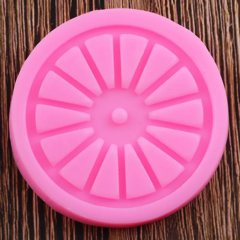 Вагонные колеса Силиконовые формы штамповый торт декоративные инструменты