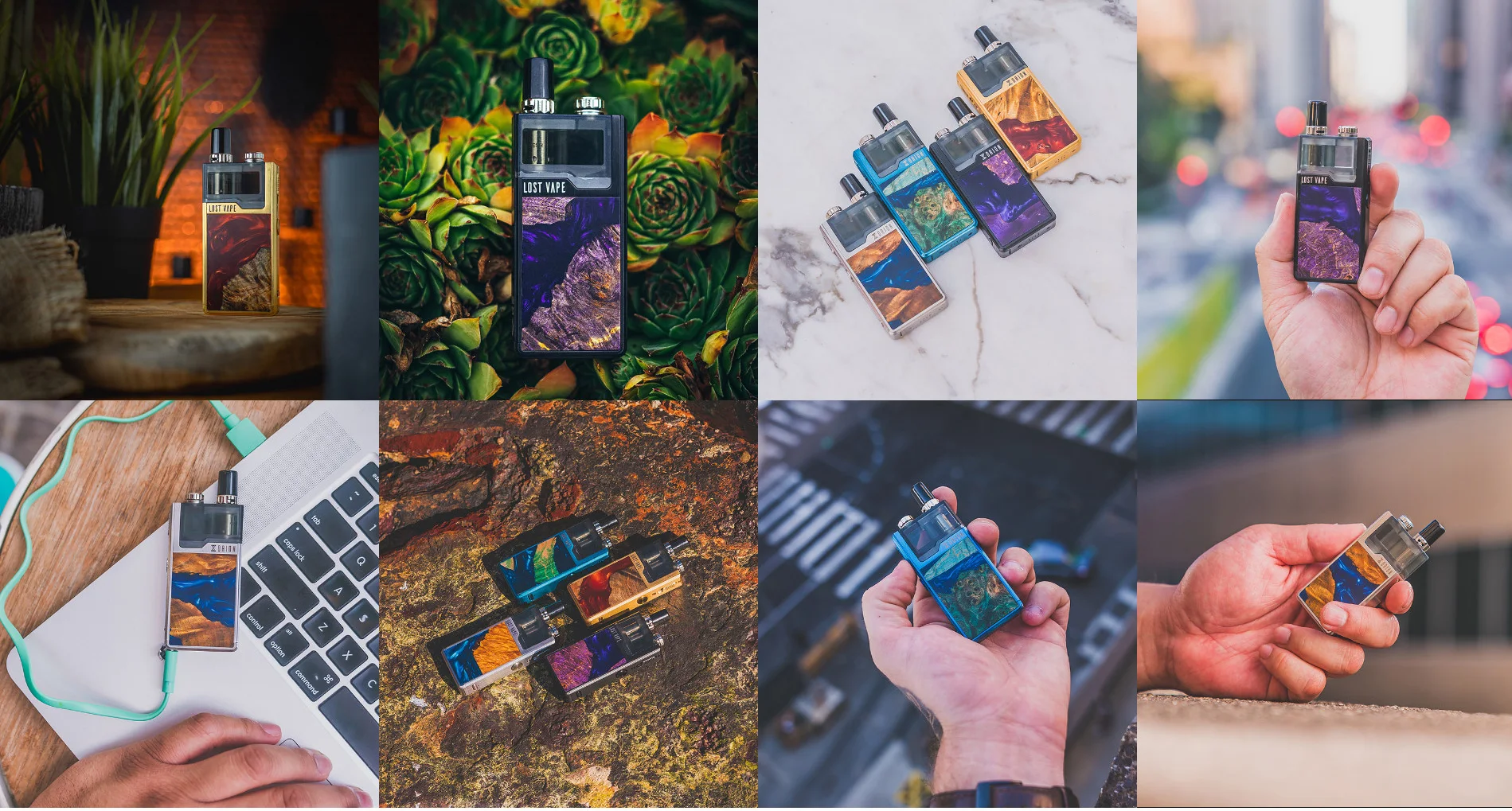 Lost Vape Orion Plus DNA Pod Комплект 2 мл картридж 950 мАч батарея 0.25ohm сетка катушка LostVape электронная сигарета испаритель