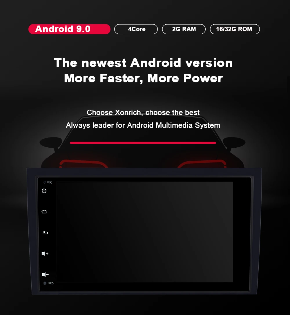 2 din Android 9,0 Автомагнитола мультимедиа для Audi A4 B6 B7 S4 B7 B6 RS4 B7 SEAT Exeo 2002-2008 gps Навигация стерео головное устройство 2G