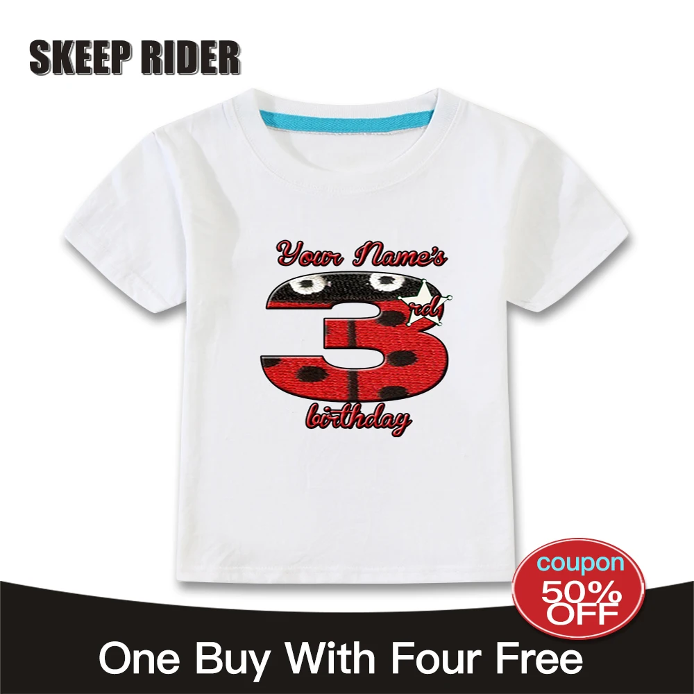 Забавные футболки для маленьких девочек мальчиков на день рождения с