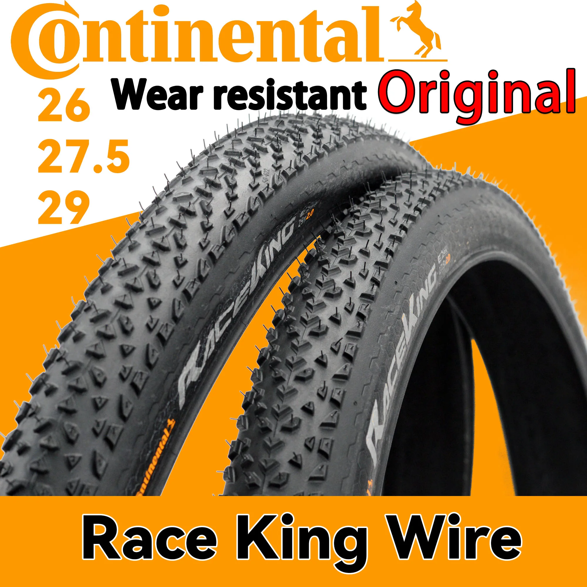 Continental Race King проволочные горные велосипеды шины для горного велосипеда 26x2 00 27 5x2