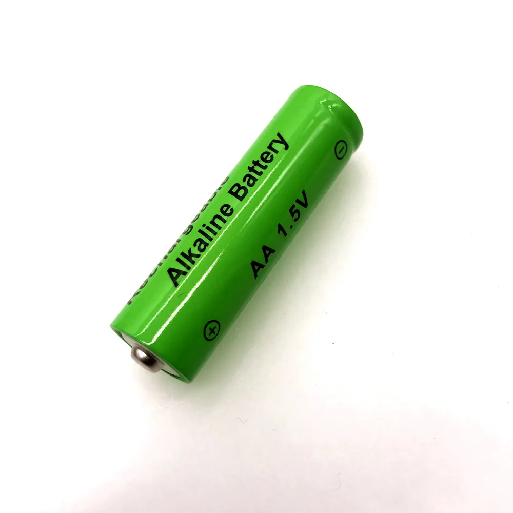 Dolidada новым ярлыком 3000 MAH перезаряжаемые батареи AA 1,5 V. Перезаряжаемые Alcalinas drummey+ 1 шт., размер: 4-элементная батарея зарядное устройство - Цвет: Белый