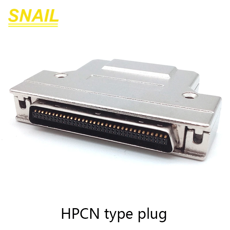 SCSI 68 ядер Штекерный разъем тип HPCN контактов сварочный провод штекер железный
