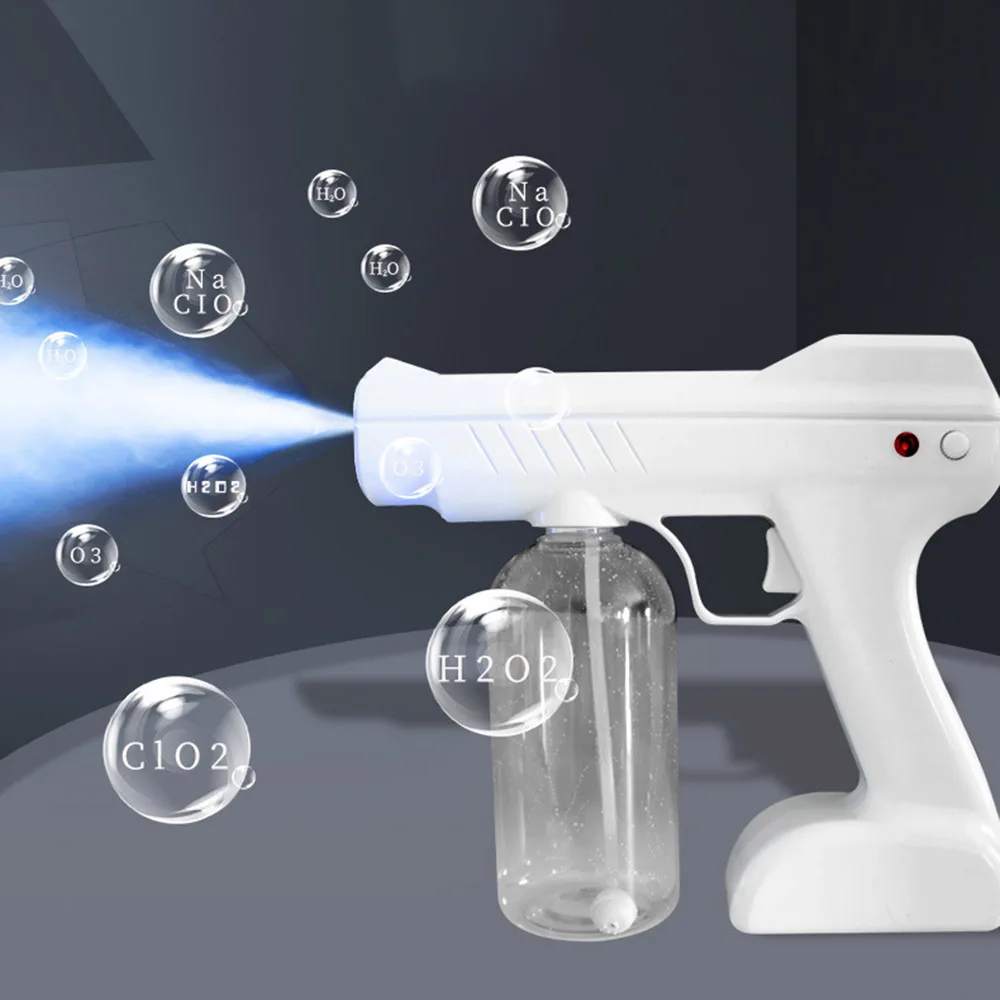 

Electric Cordless Disinfectant Steam Gun 800Ml Wireless Electric Sprayer Disinfection For Home Office Hotel Hospital School