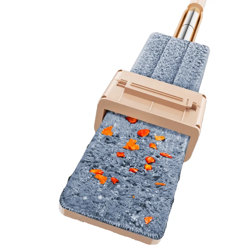 Плоская Швабра со сменными насадками из микрофибры 3 шт. | Дом и сад