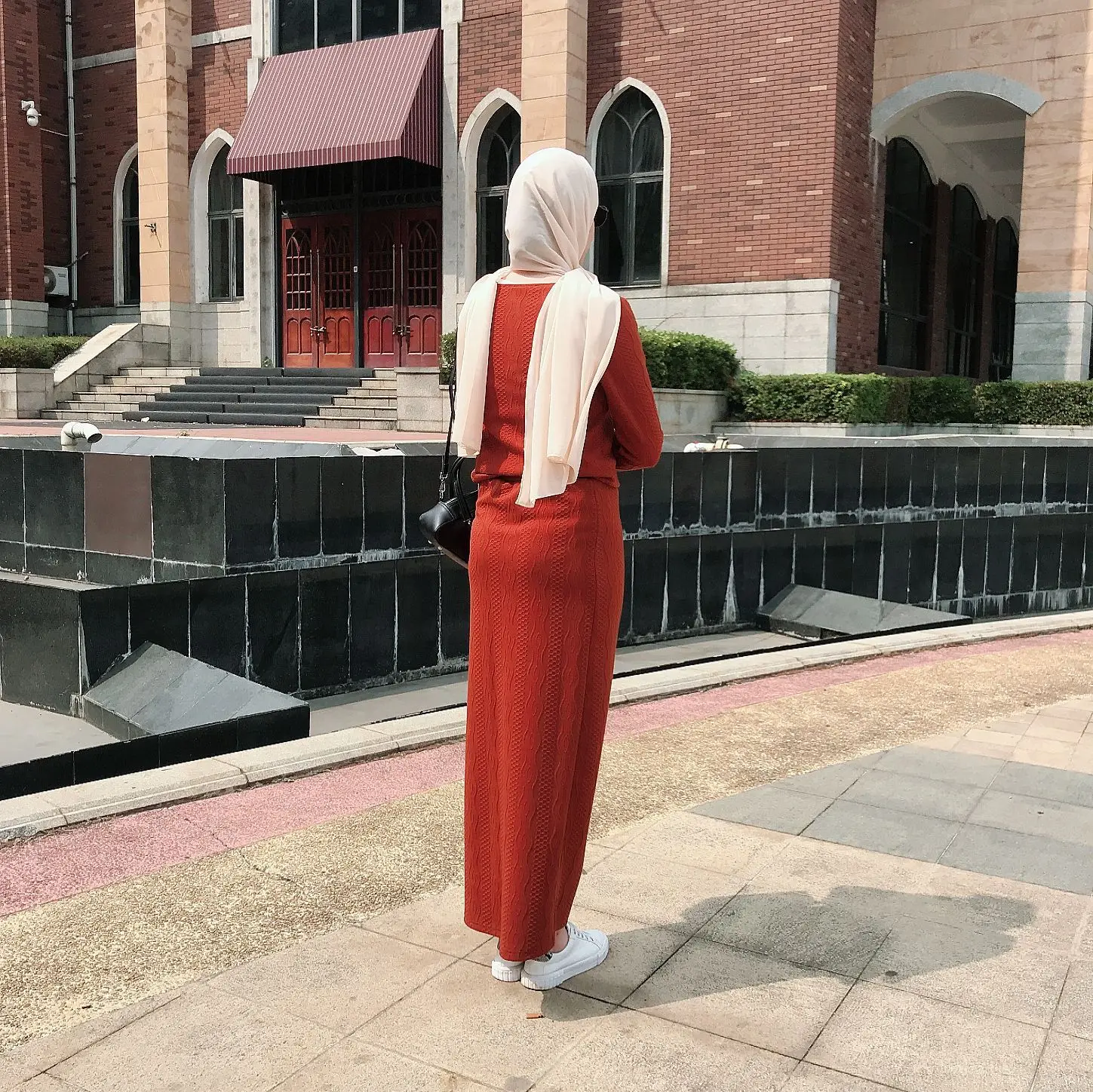 Женский комплект из 2 предметов с длинной юбкой и Дубай Женская юбка-абайя