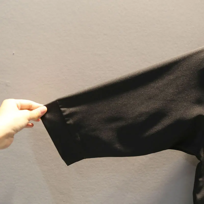 XITAO леопардовое платье с подолом женский модный пуловер Плиссированное