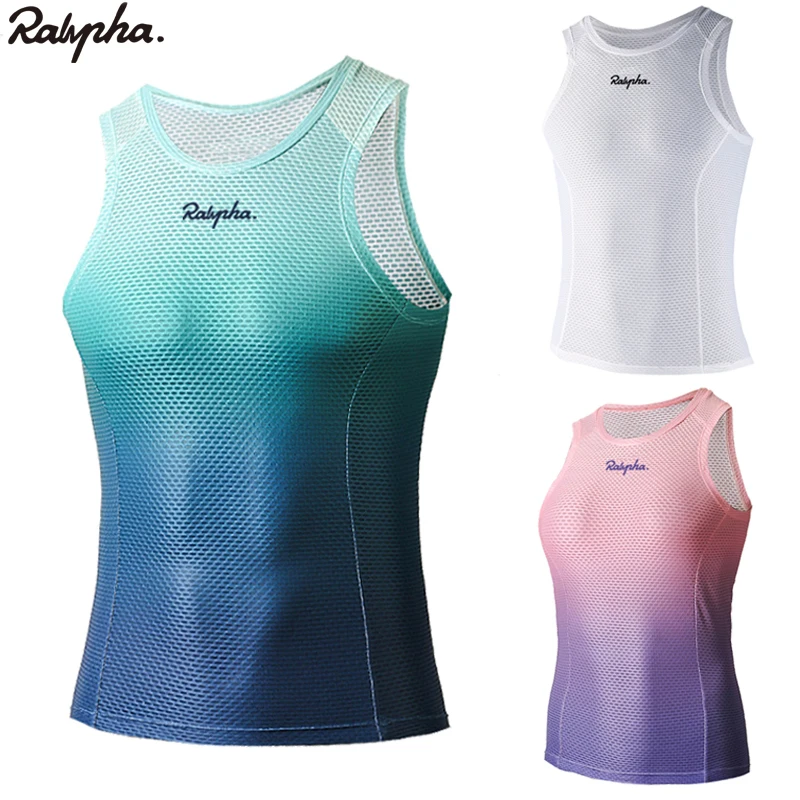 

Женская велосипедная Базовая майка Ralvpha 2021, крутая сетчатая суперлегкая майка для горных велосипедов, дышащая велосипедная рубашка с корот...