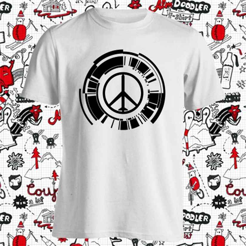 Металлическая Экипировка однотонная мужская белая футболка размер S M L XL 2XL 3XL