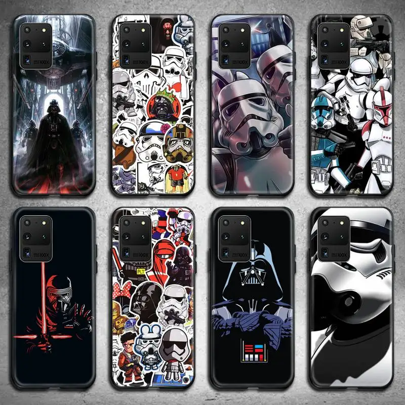 

Movie Stars Wars Doodle Labe Phone Case For Samsung Galaxy S21 Plus Ultra S20 FE M11 S8 S9 plus S10 5G lite 2020