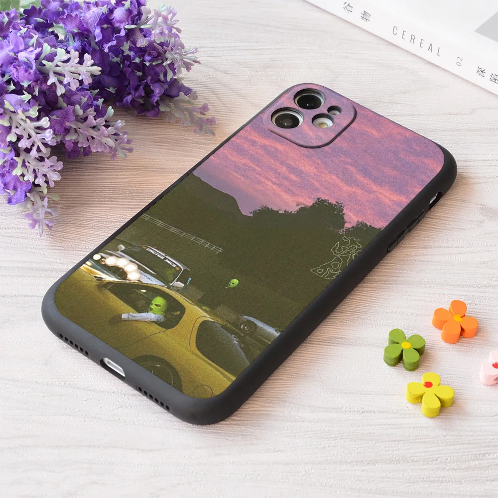 

For iPhone Jack Boys Travis Scott Print Soft Matt Apple Case