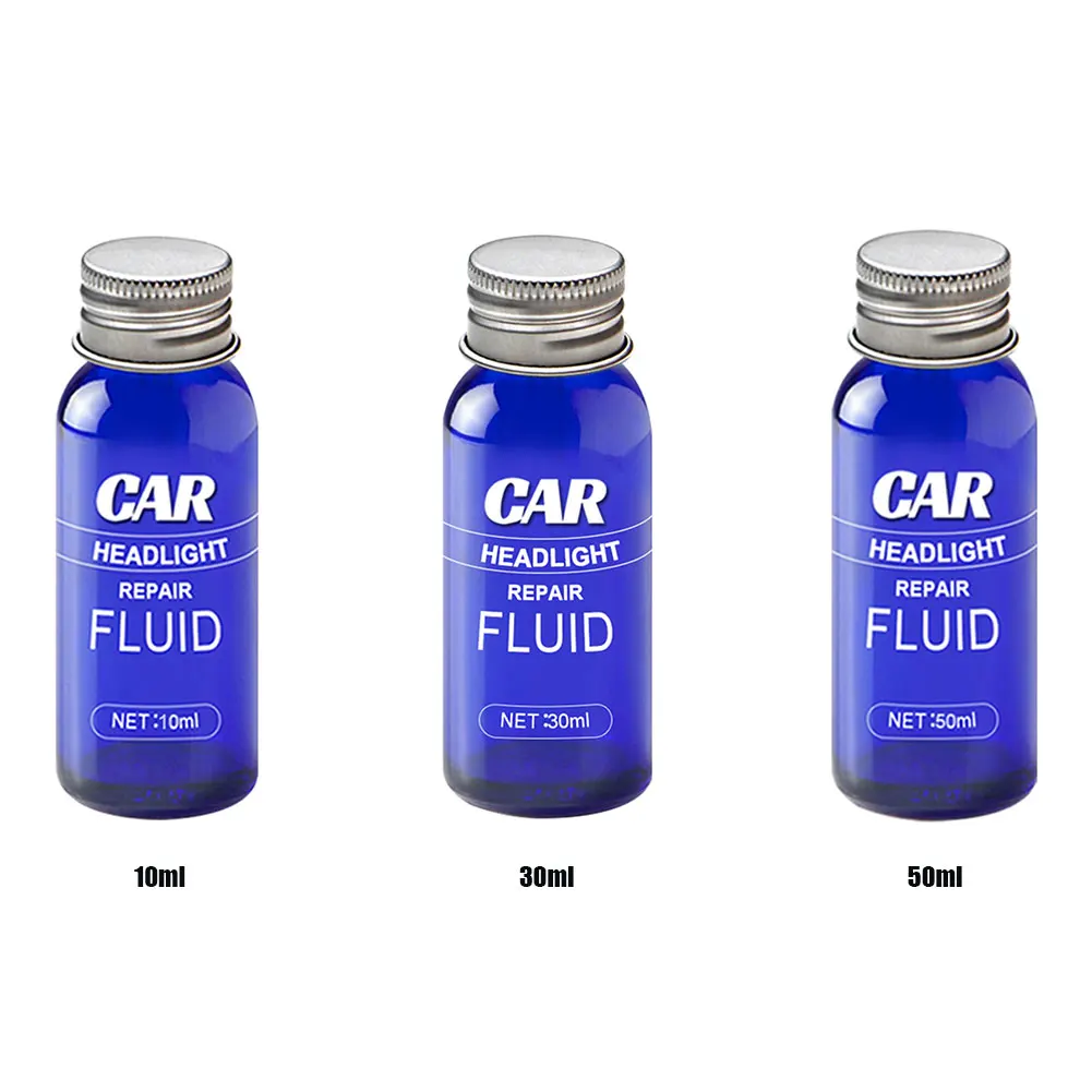 

Car Headlight Repair Liquid Headlight Polishing Anti-scratch And Maintenance Liquid Kit 10ml 30ml 50ml Rearview Mirror Coating