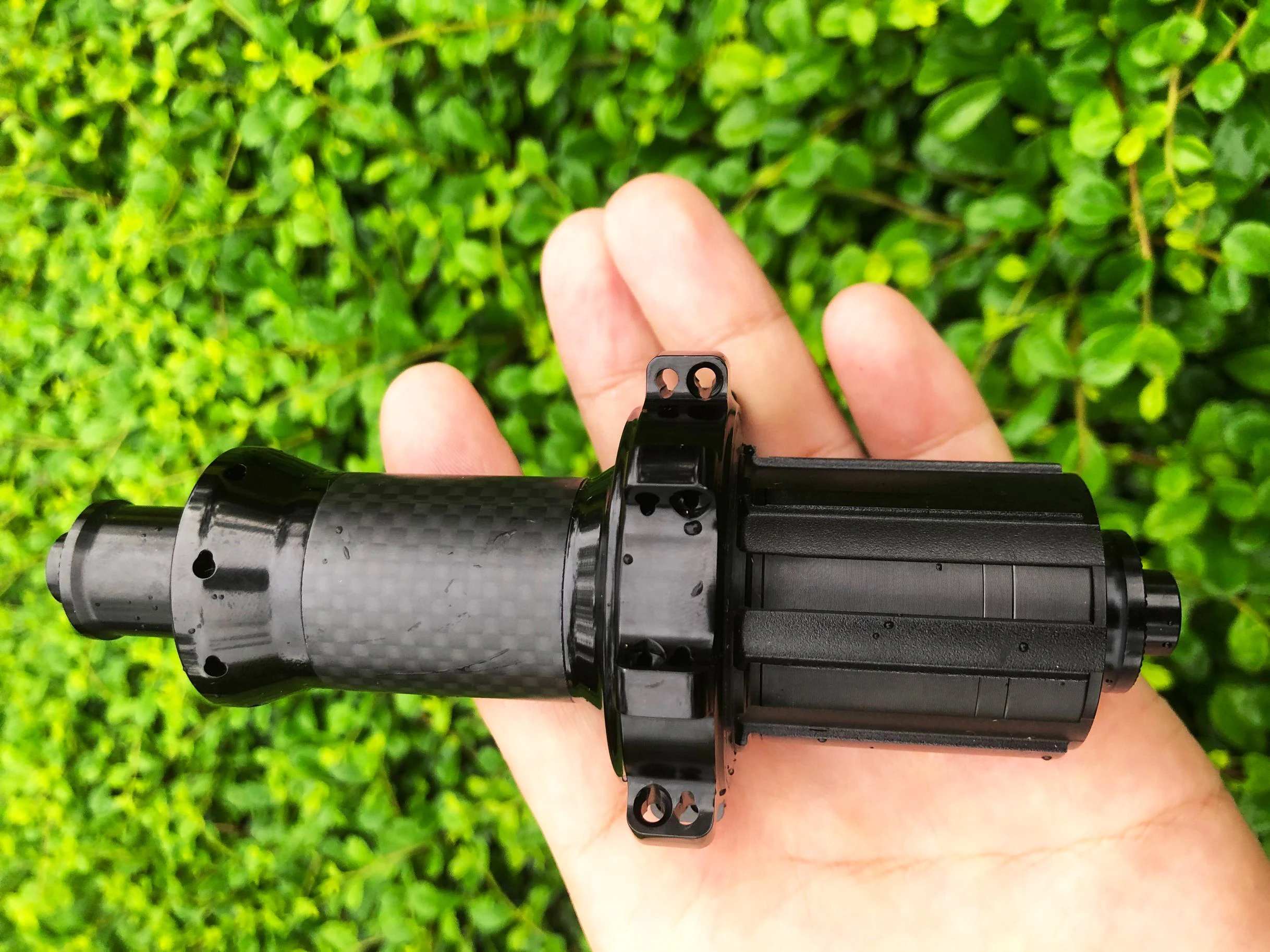 Челюсть углеродного волокна гоночный велосипед концентратор 6 собачки 72 кликов