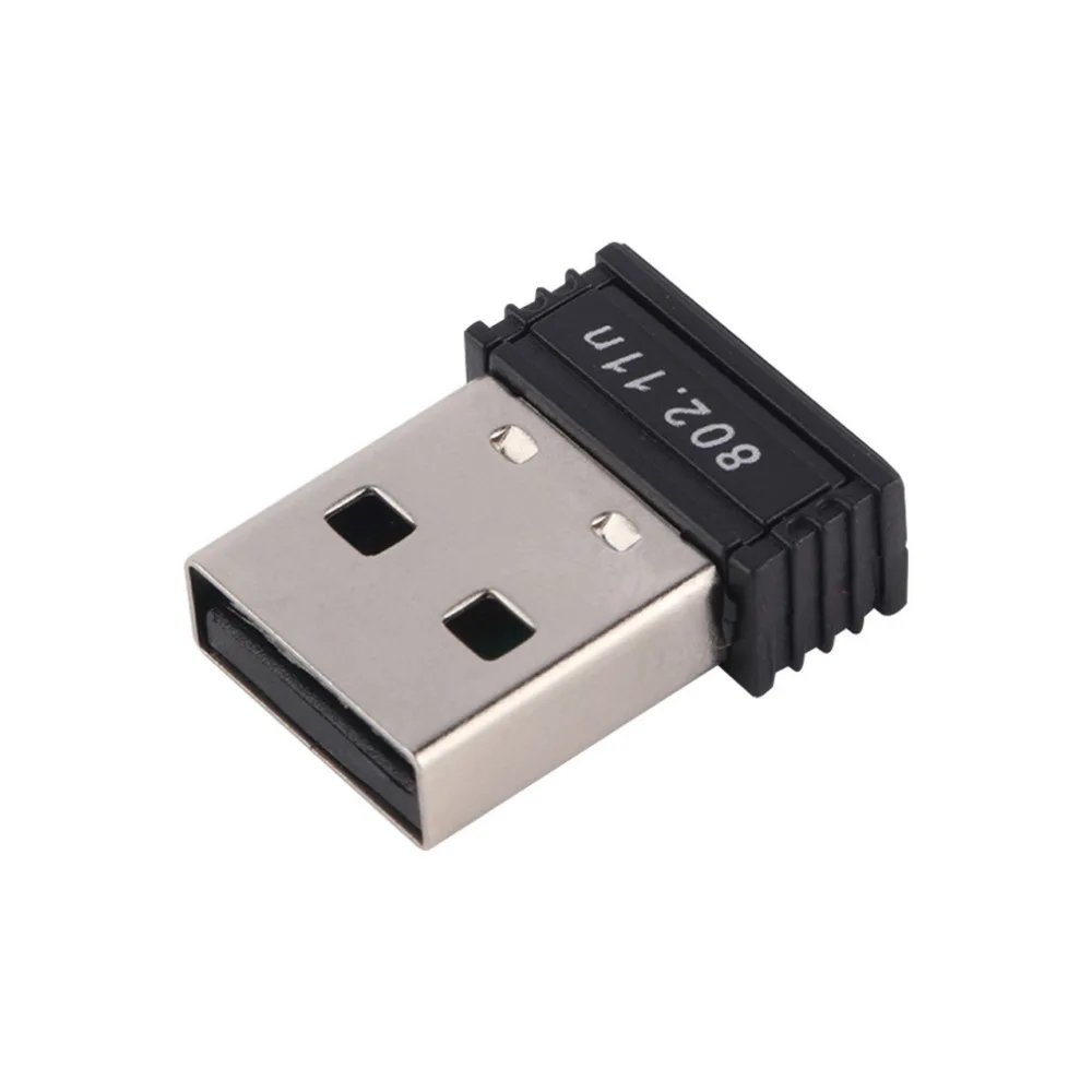 Мини USB WiFi адаптер драйвер 802 11 b/g/n Wi Fi ключ с высоким коэффициентом усиления 2 4 ГГц