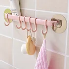 Настенные крючки для дома, многофункциональные бесшовные водонепроницаемые самоклеящиеся крючки для ванной и кухни, вешалка для одежды и пальто