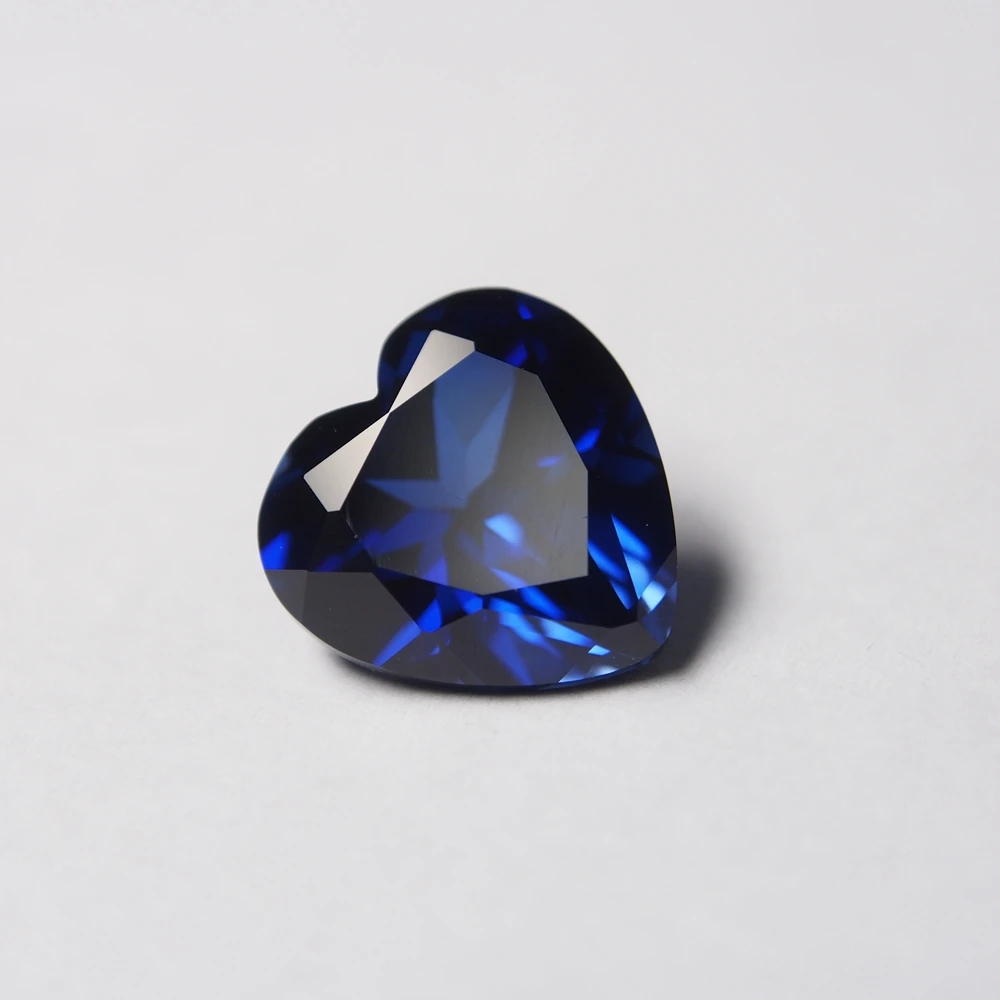 

Meisidian 7x7 мм 5 шт. в форме сердца Королевский синий сапфир 34 # корундовый высококачественный камень для ювелирных изделий