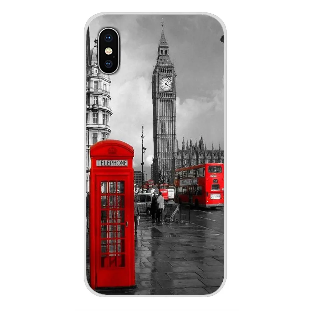 Аксессуары чехлы для телефонов Sony Xperia XA1 XA2 XZ1 XZ2 Z1 Z2 Z3 compact M2 M4 M5 C6 L2 ULTRA Premium London big ben