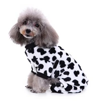 cute polar fleece small dogs pajamas for pet dogs clothes jumpsuit for dog costume coat for puppy