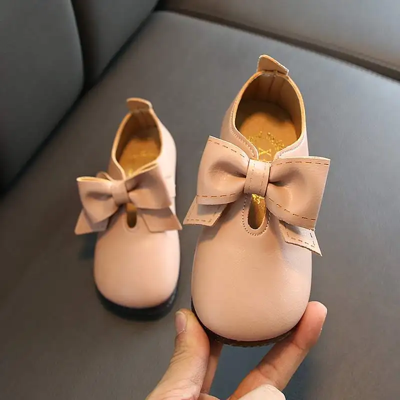 Детские кожаные туфли для девочек Вечерние принцессы Свадебные модельные