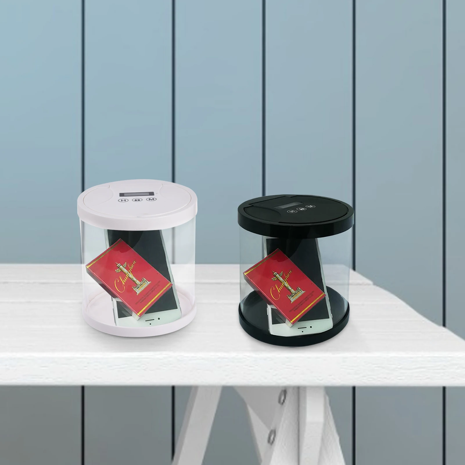 timer lock container multi function time lock box bin no battery abs durable strong controls cell phone addiction reliable free global shipping