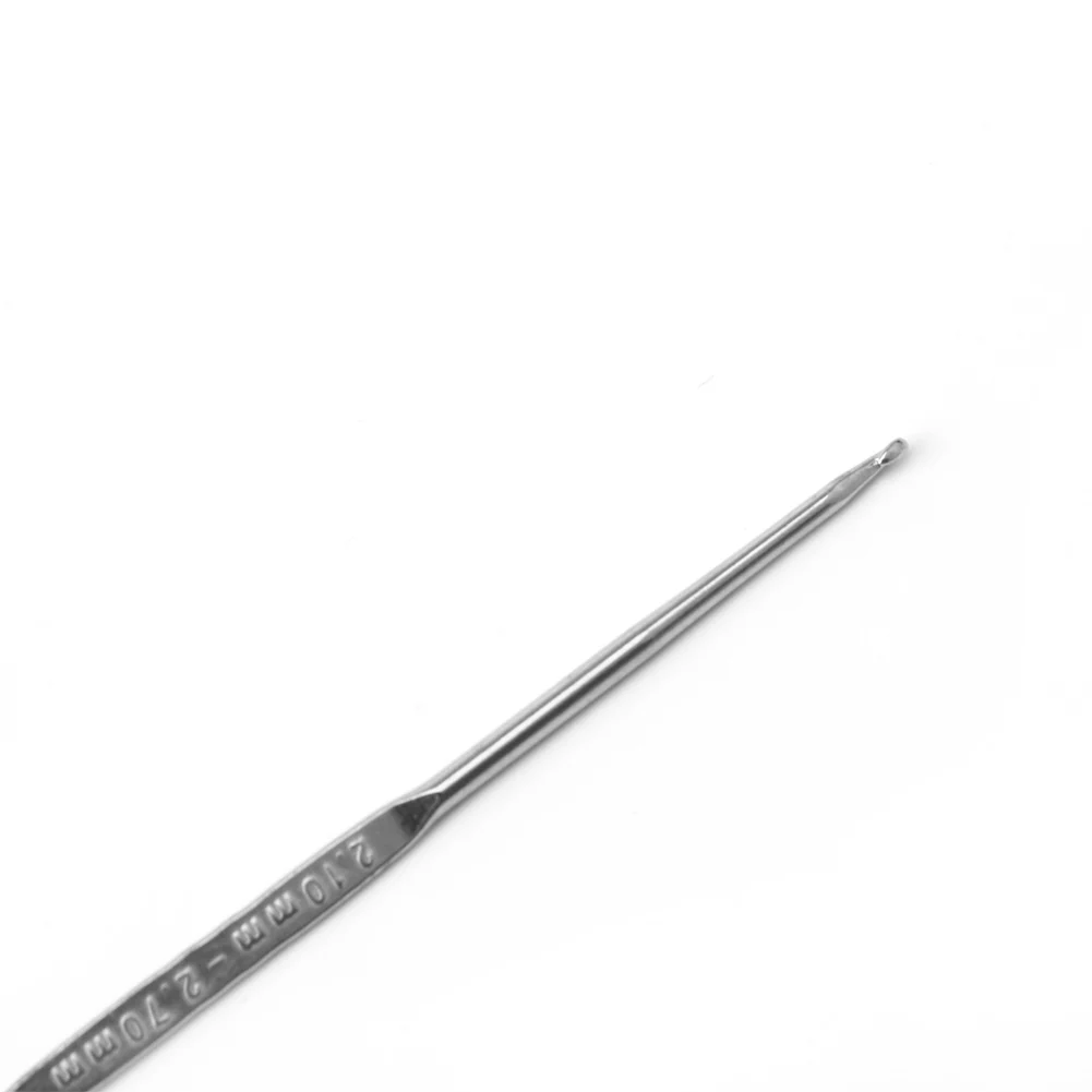

5pcs Ferroalloy Extra Fine Crochet Hook Knitting Needle Set Weave DIY Craft Yarn
