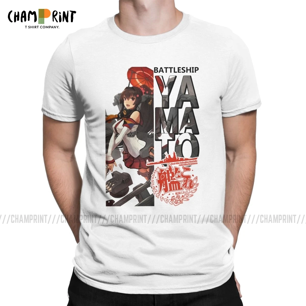 Мужская Коллекция KanColle Kantai футболка в стиле японского фантастического аниме
