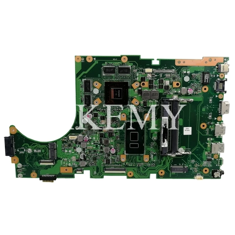 Akemy X756UXM Motherboard For Asus X756U X756UWK X756UQK X756UV X756UX Laotop Mainboard with I7-6500U GTX950M | Компьютеры и офис