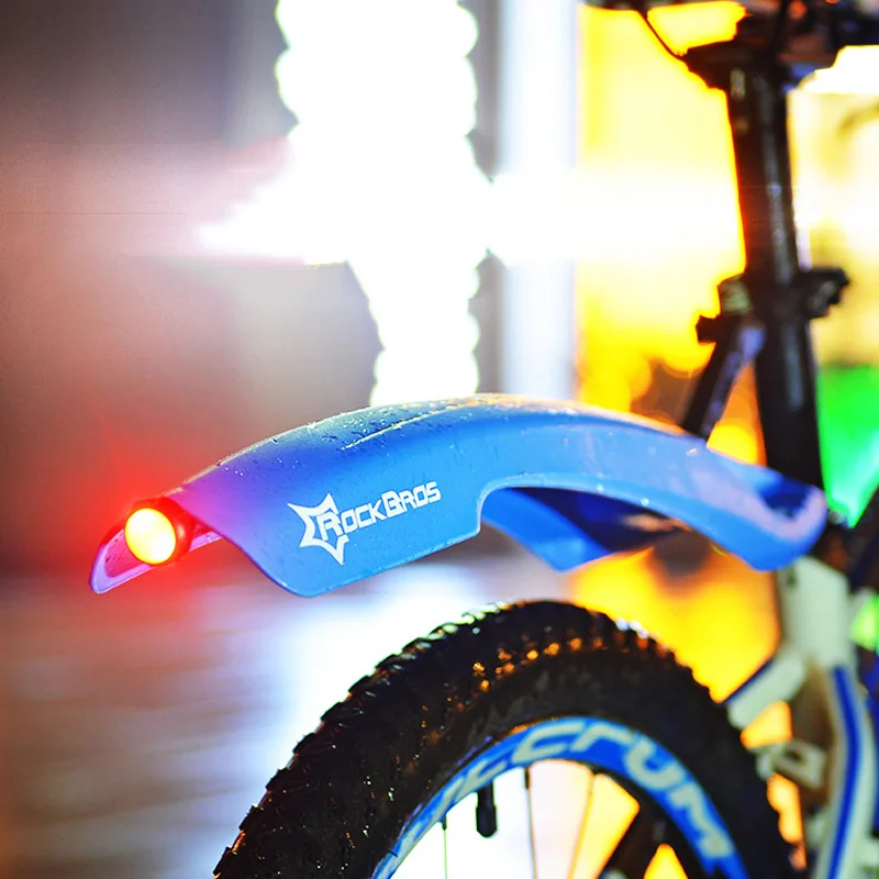 ROCKBROS MTB велосипедный Щиток с светодиодный задний фонарь для велосипеда крылья