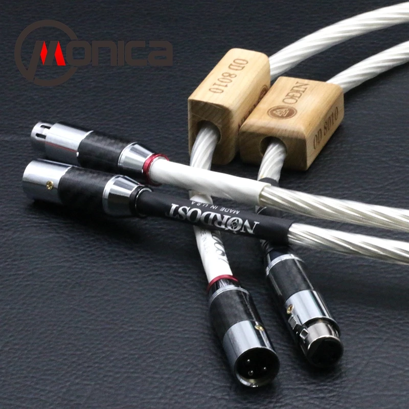 Nordost Odin флагманский аудио кабель из стерлингового серебра лихорадка штекер и