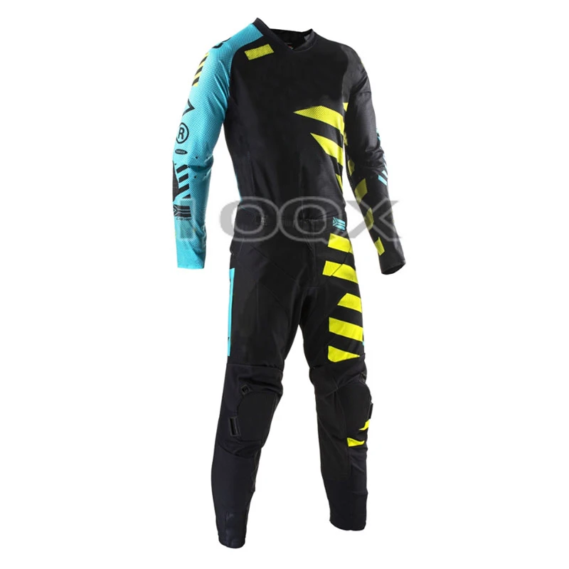 

Motorcycle MTB Bicycle Kits GPX Motocross Combo Gear Set Dirt Bike Off Road Jersey Pants Mens Racing Suit