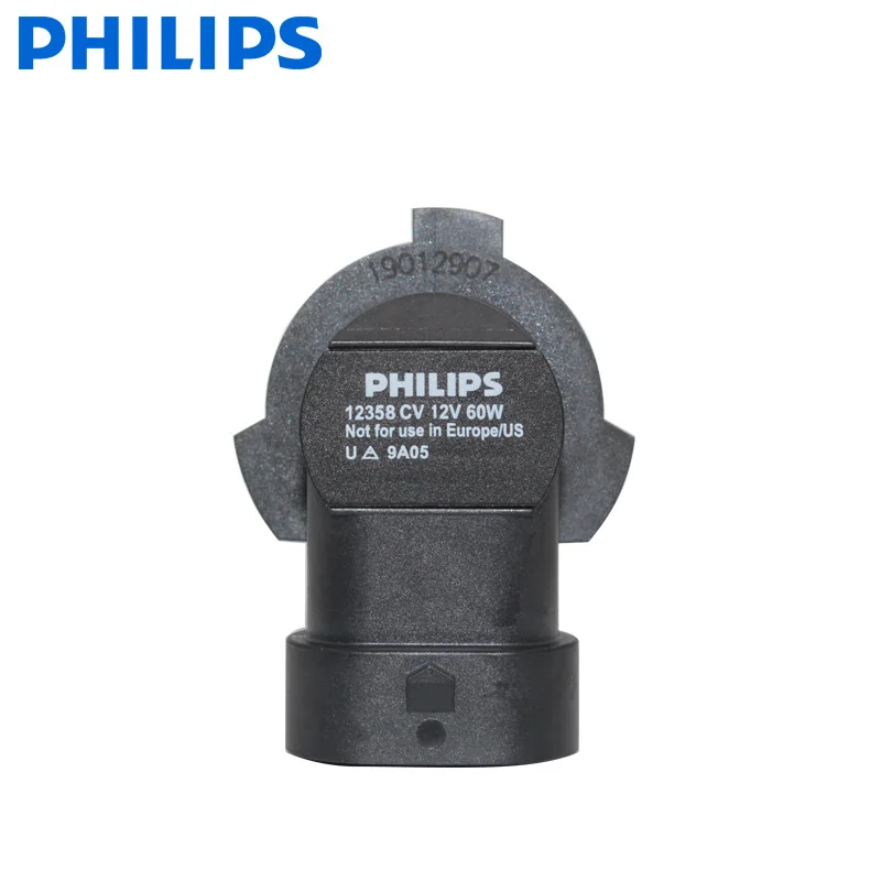 2X Philips HB4 9006 P22d 12 В 55 Вт Кристальное видение 4300 К яркий белый светильник