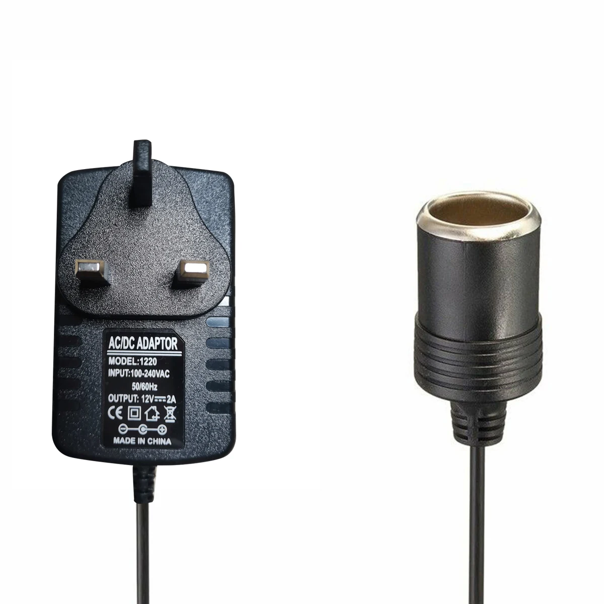 Адаптер-конвертер для автомобильного прикуривателя 240 В | Автомобили и мотоциклы