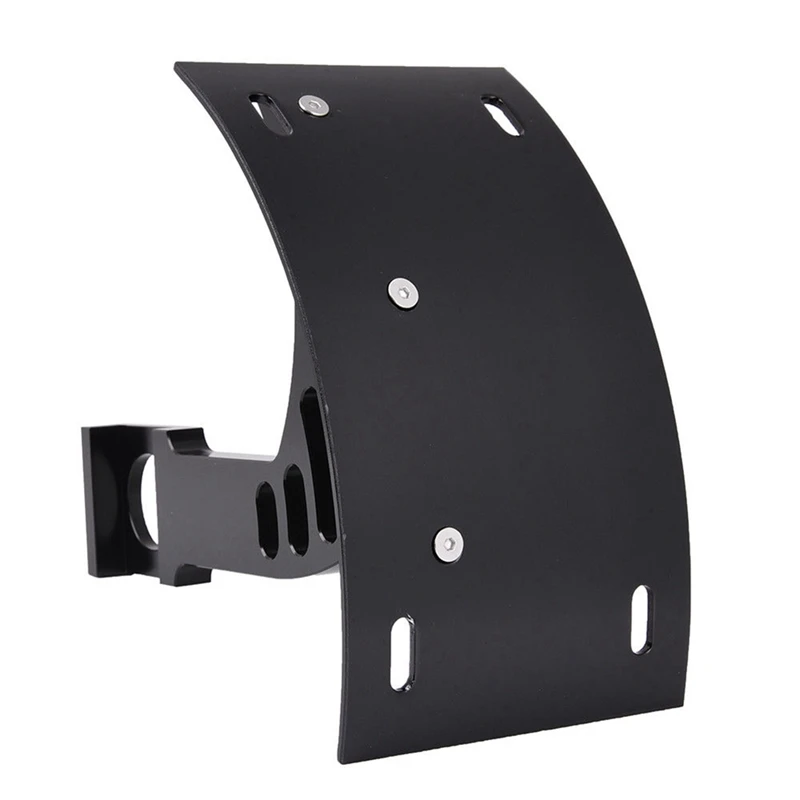 

Motorcycle Curved License Plate Bracket for Yamaha YZF R1 YZF R6S 1998-2003 Side Mount License Plate Holder, Black