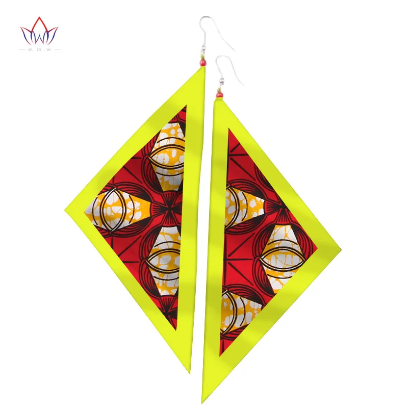 2021 женские серьги ручной работы из Африканской ткани с кисточками | Украшения и