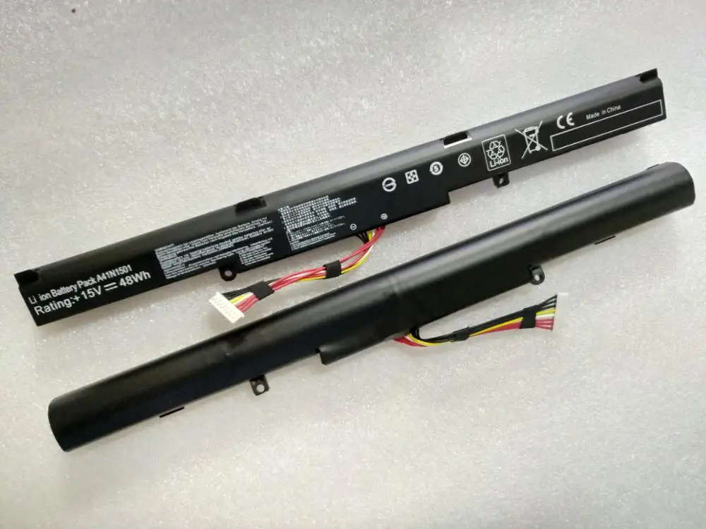 Новая батарея A41N1501 для ASUS ROG GL752VW G752VW N552V N552VX N752 A41LK9H | Компьютеры и офис