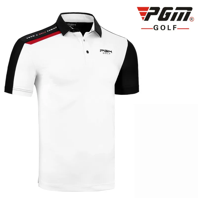 

PGM Genuine Golf Clothes Men's Short Sleeve T-shirt Men's Sportswear Comfortable Breathable Clothes