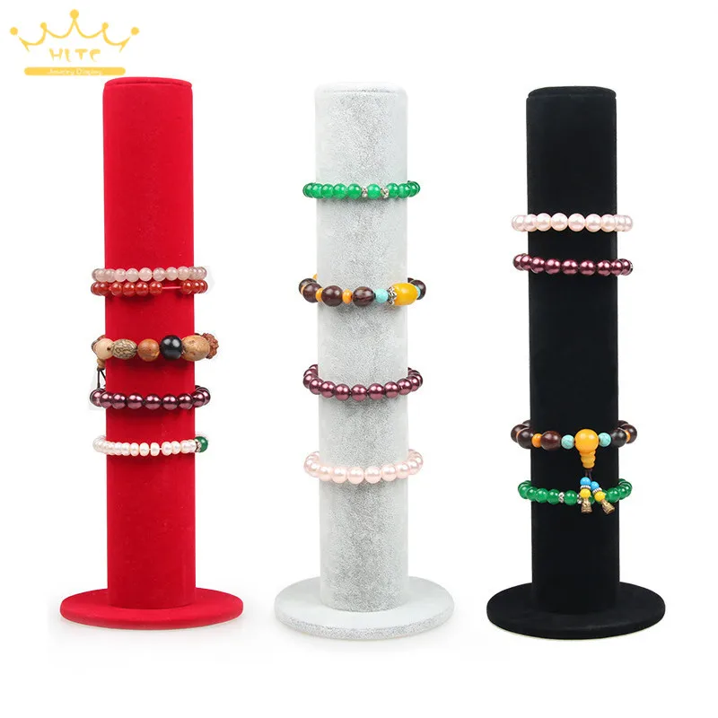 Лидер продаж вельветовый держатель для браслетов демонстрации ювелирных