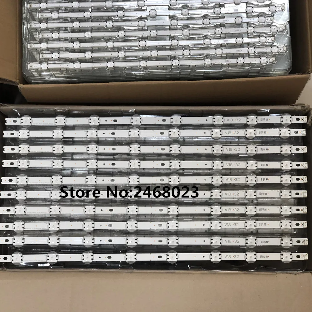 Светодиодная лента для подсветки LG 32LJ610V 32LJ61 0U 660 мм 5 светодиодный одов - купить по