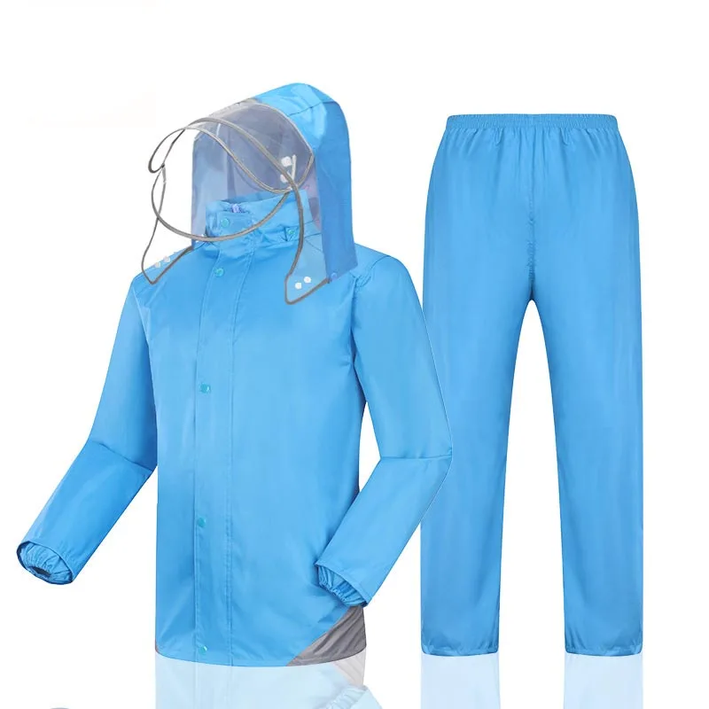 Водонепроницаемый дождевик мужской брикет комбинезон для кемпинга и рыбалки
