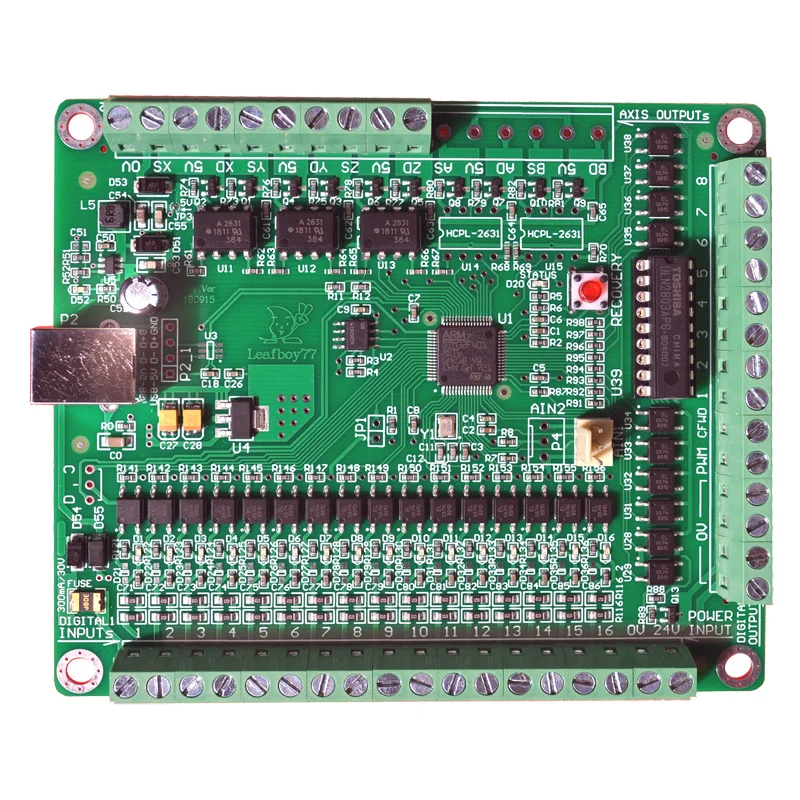 Вход PNP 3 осевая плата управления MACH3 USB ЧПУ гравировальная машина карта