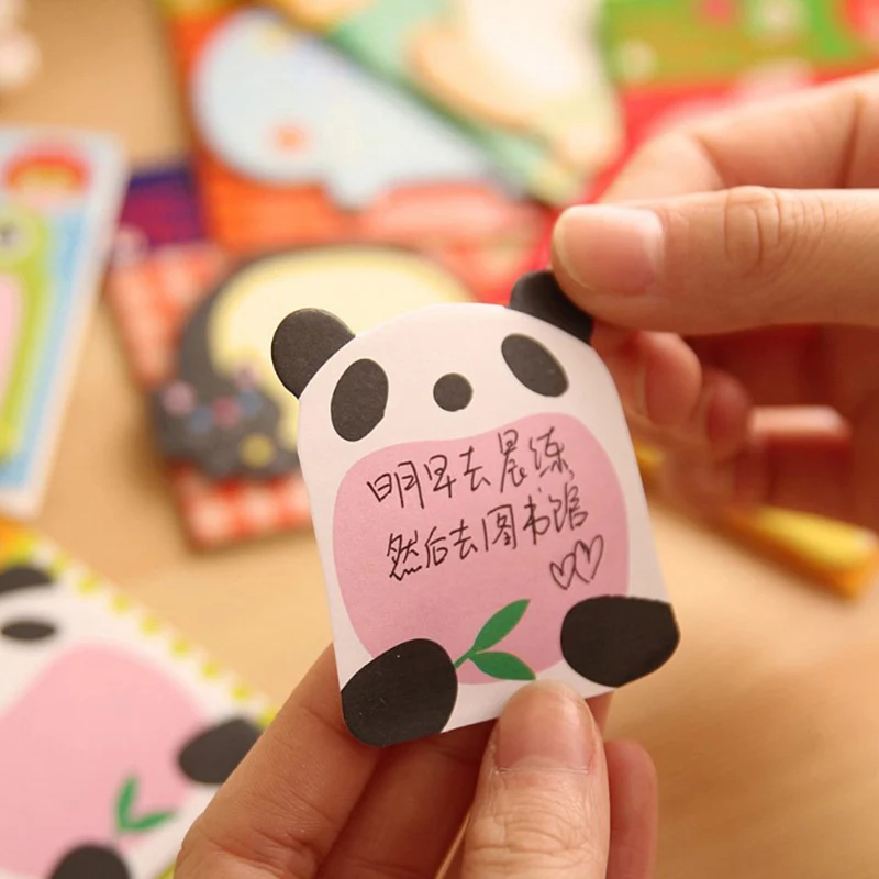 

Cute Kawaii Animal Sticker Bookmark It Marker Memo Index Tab Sticky Post Notes