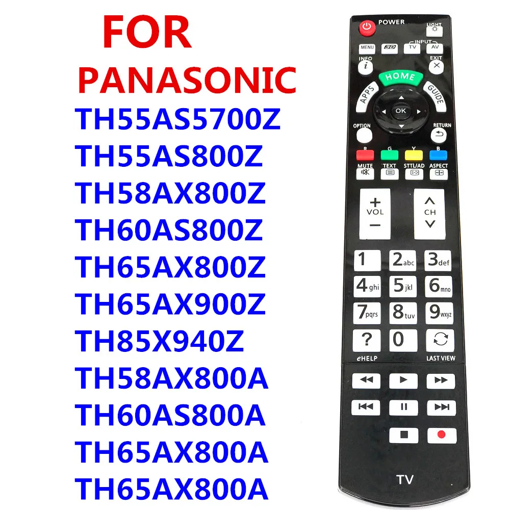 Новый пульт дистанционного управления N2QAYB000936 для телевизора PANASONIC TH58AX800A TH60AS800A TH65AX800A Fernbedienung