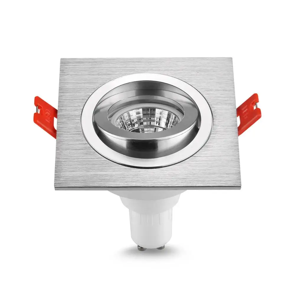 Заводская распродажа алюминиевые квадратные регулируемые серебристые