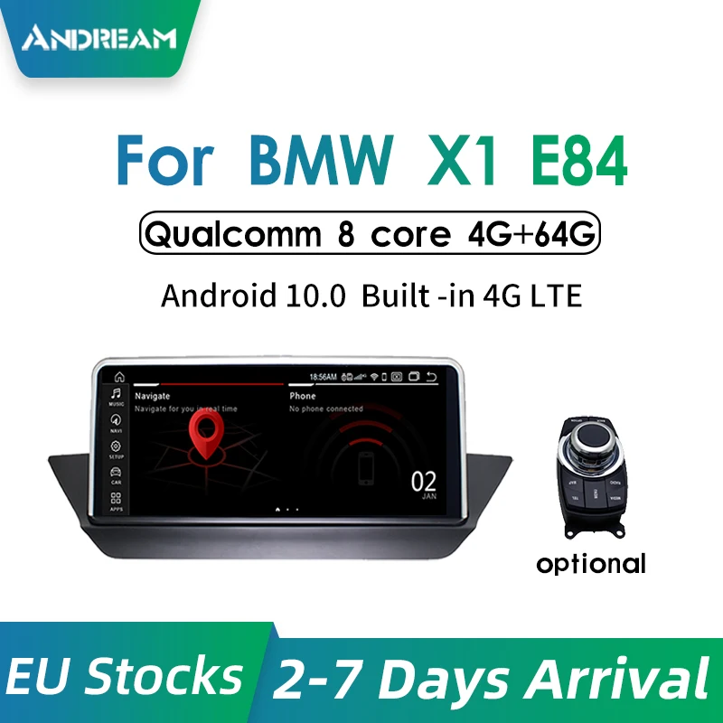 Автомобильный мультимедийный плеер с GPS навигацией для BMW X1 E84 Wi Fi интерфейс ID6 ID7