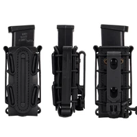 military 9mm tactical fast mag pouch soft shell fastmag carrier molle belt clip hunting airsoft pistol magazine holster