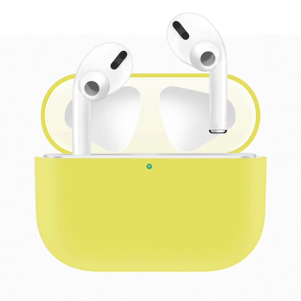 Для Apple AirPods Pro Чехол силиконовый Bluetooth беспроводной TWS наушники защитный чехол для Air Pods Pro чехол противоударный