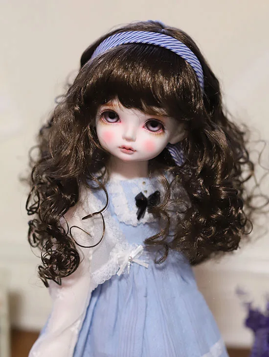 1/6 1/4 1/3 весы BJD парик аксессуары для кукол волнистые вьющиеся парики BJD/SD YOSD MSD SD13 SD17